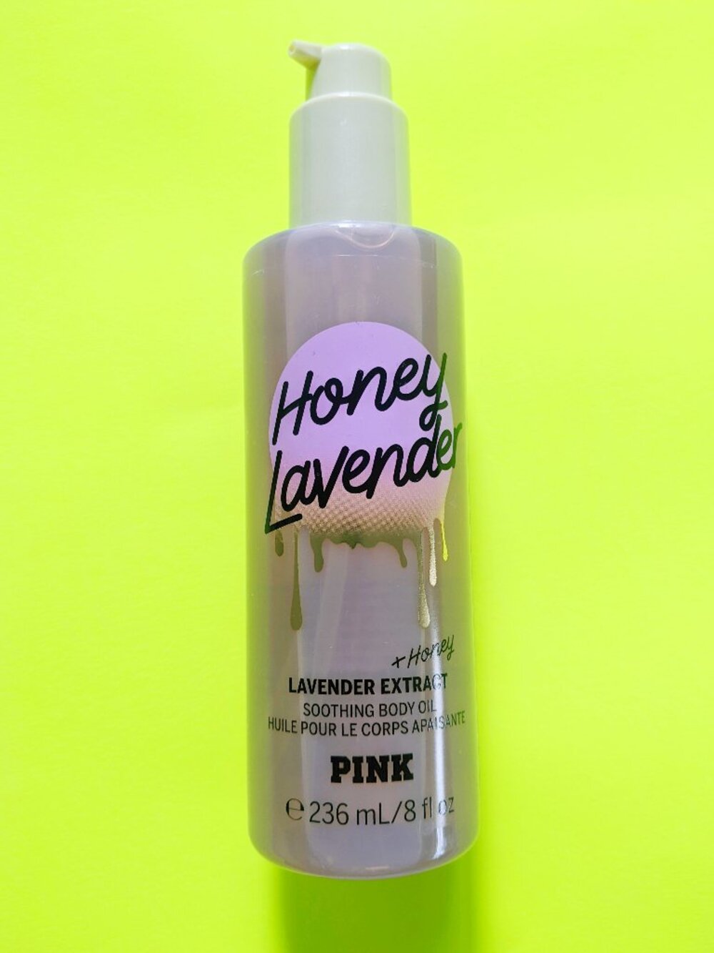 Victoria's Secret PINK Lavender Extract Soothing Body Oil